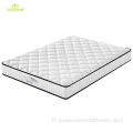 Matelas en mousse de latex double taille Queen Taille